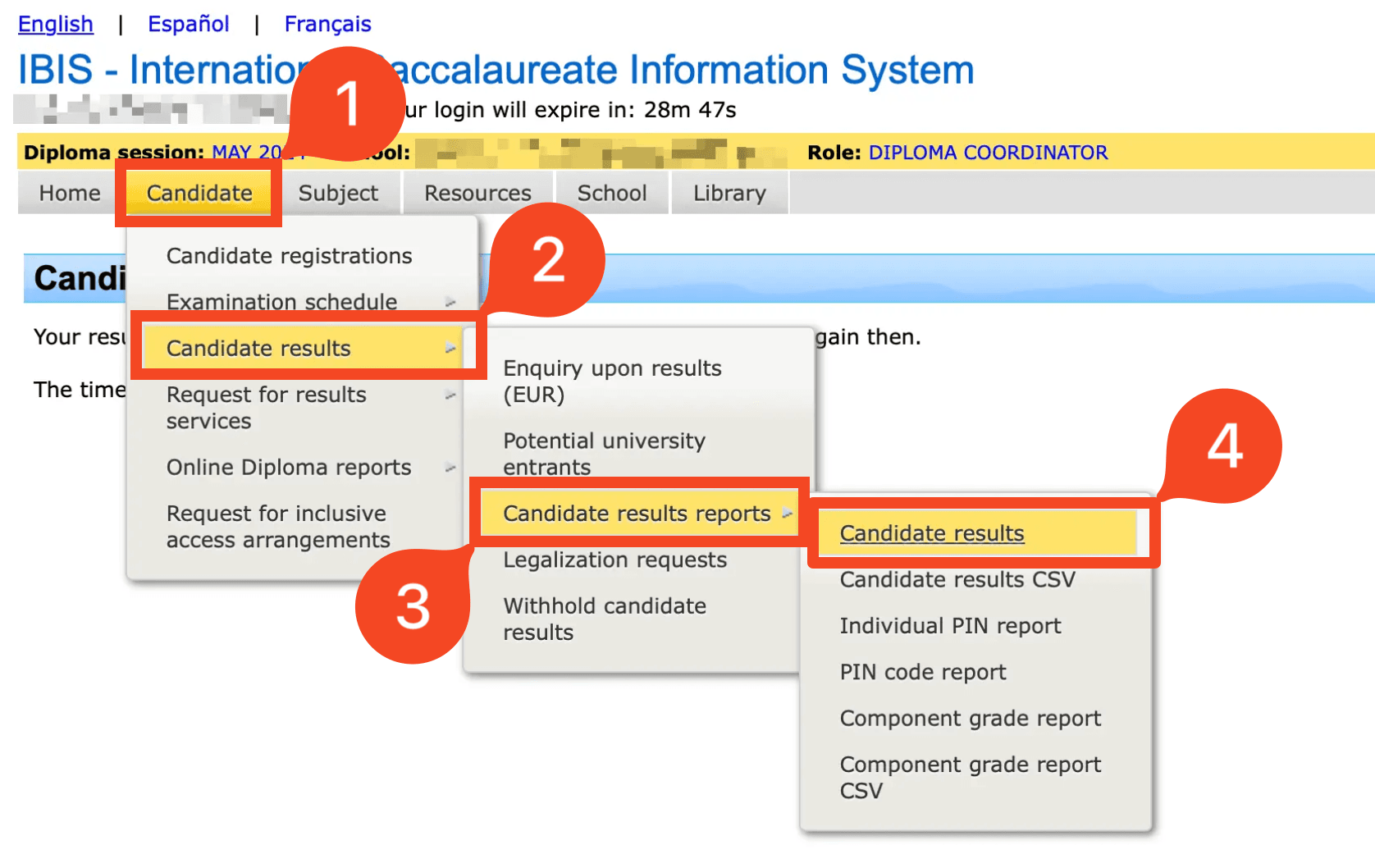 Candidate Summary file